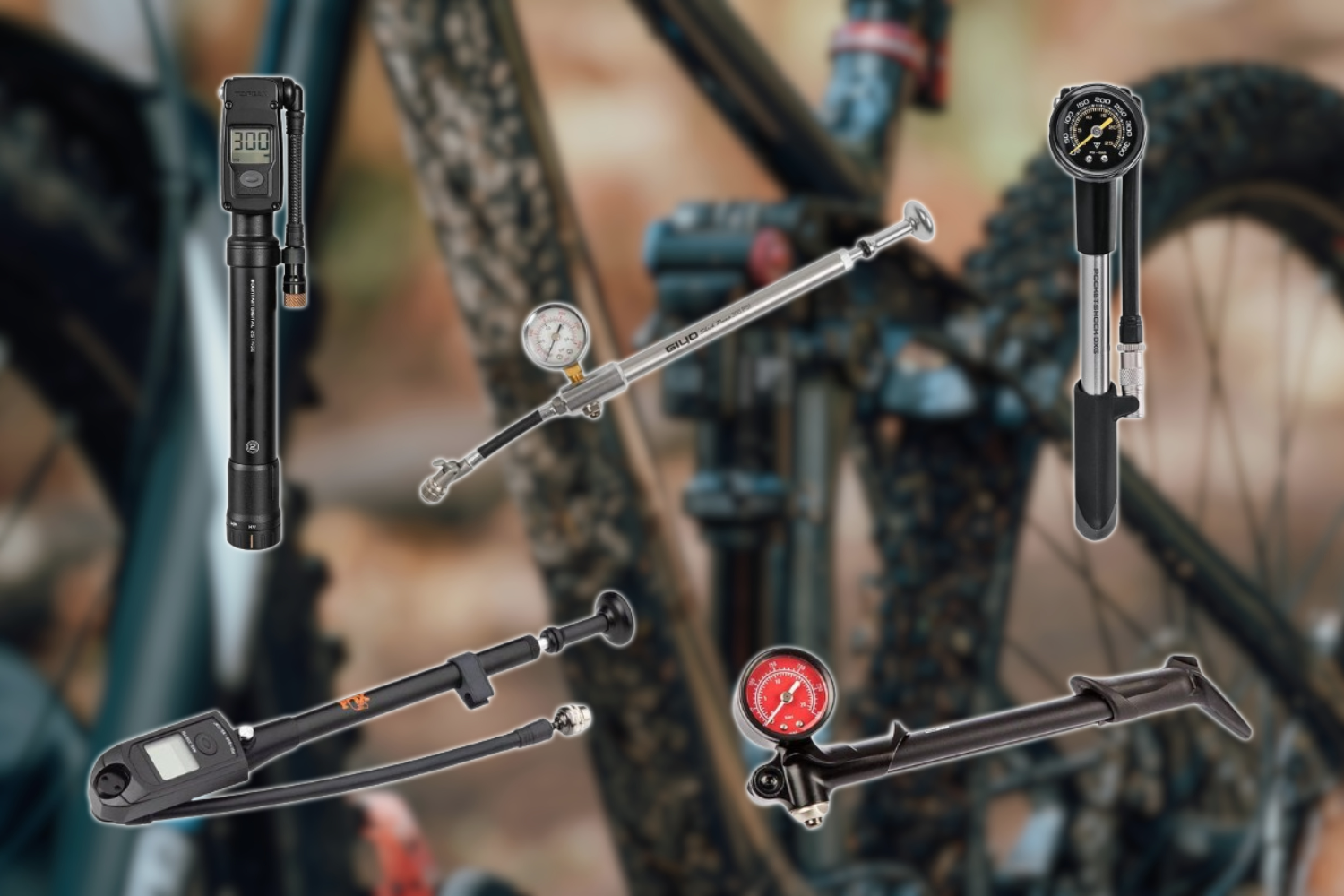 5 best mtb shock pumps for accurate suspension psi
