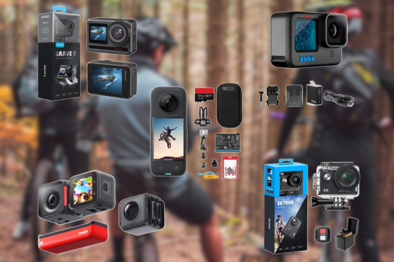 5 best mtb trail cameras for recording ride footage & data
